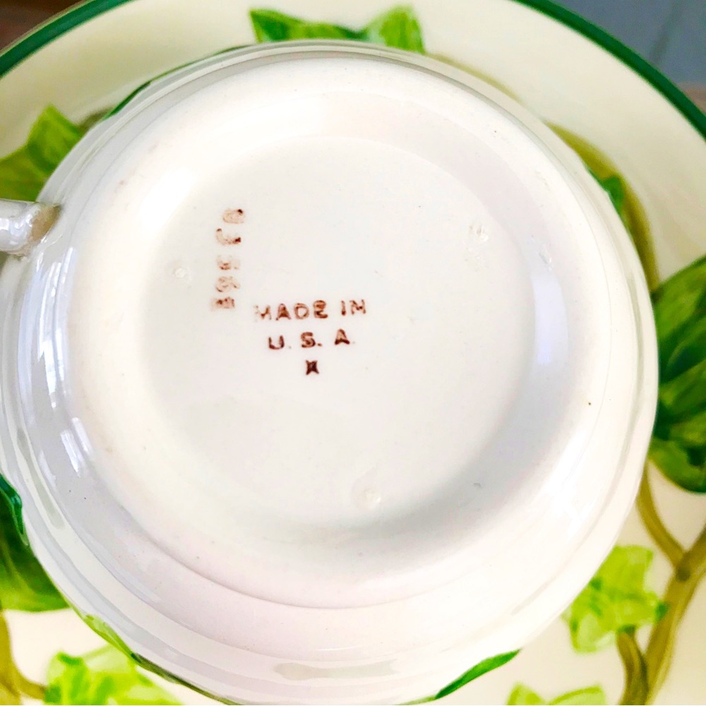 Franciscan Ivy Coffee Cup and Saucer - I Love Lucy ❤️ - Picture 4 of 8